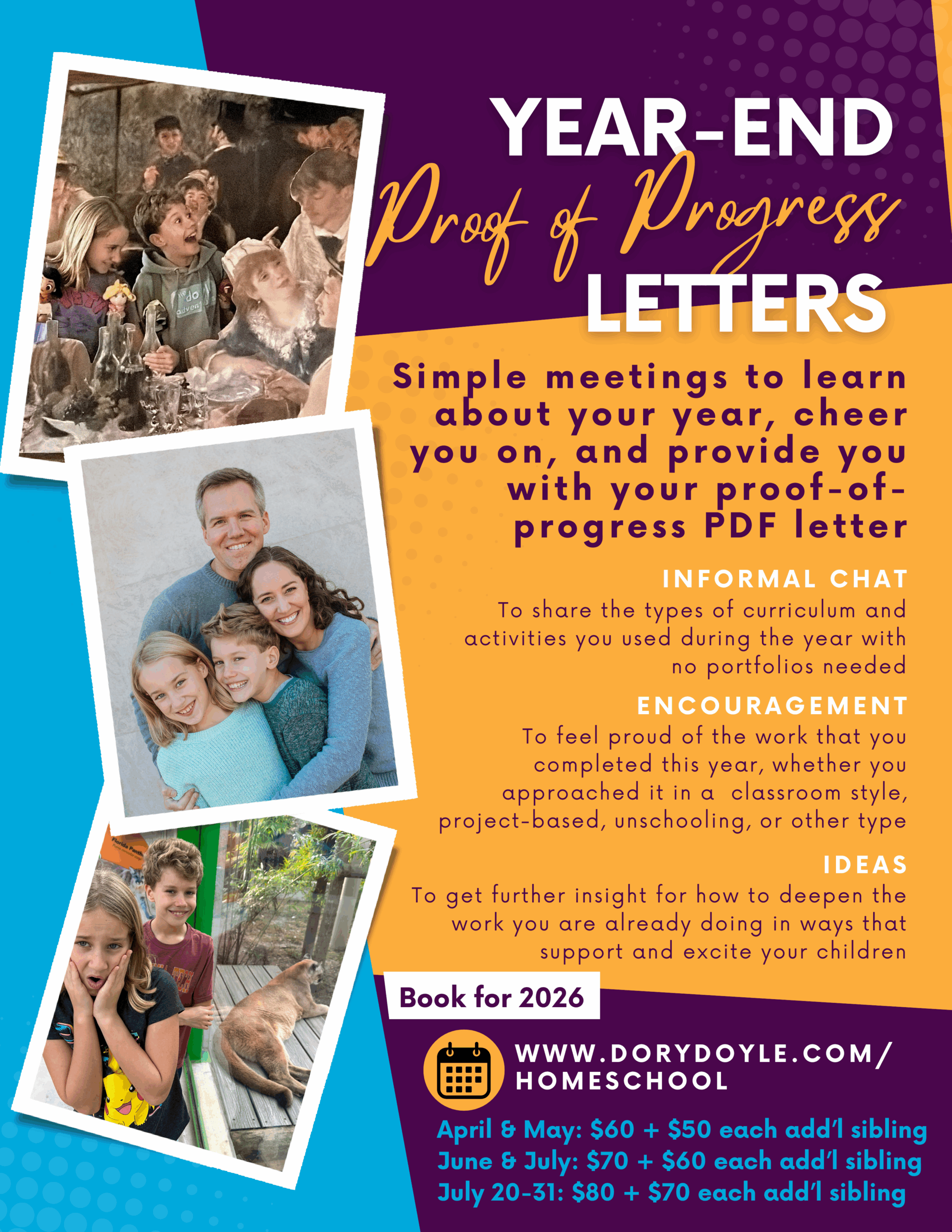 Homeschool Proof of Progress Letter Meetings