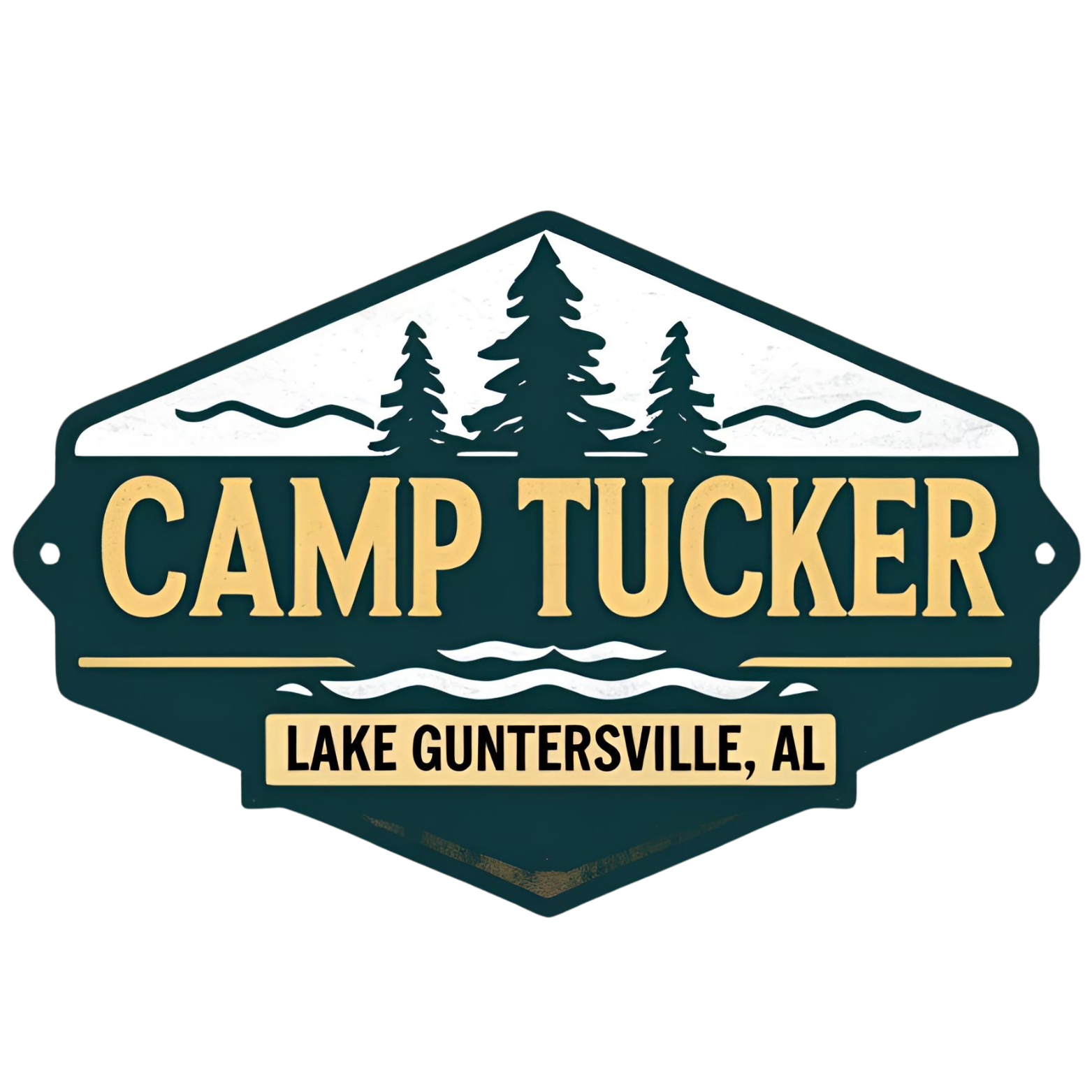 Camp Tucker Logo - Badge